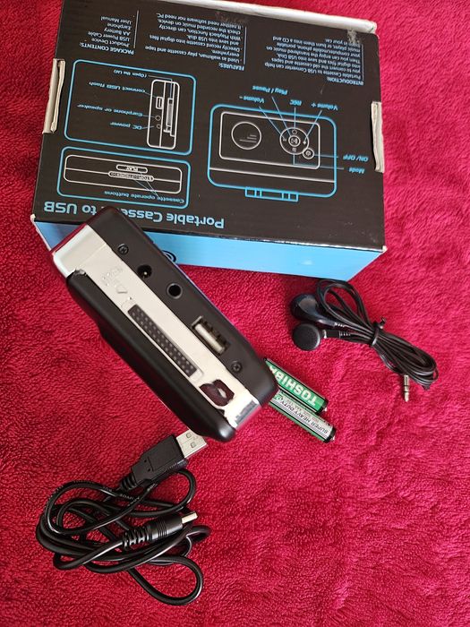 Уокмен с касета и USB