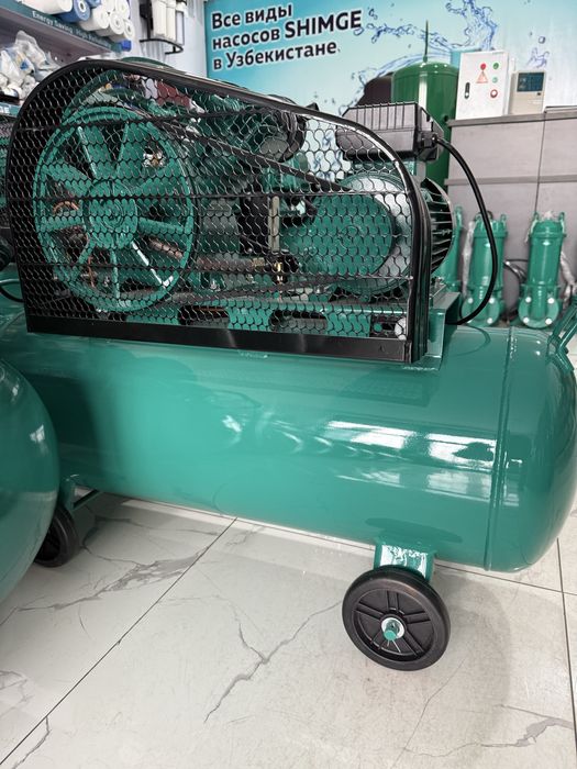 100L воздушный поршневой компрессор 220В 2.2 кВт SAAB оригинал kompres