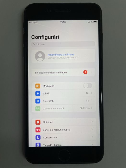 iPhone 7 Plus negru