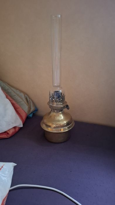 Газена лампа месингова