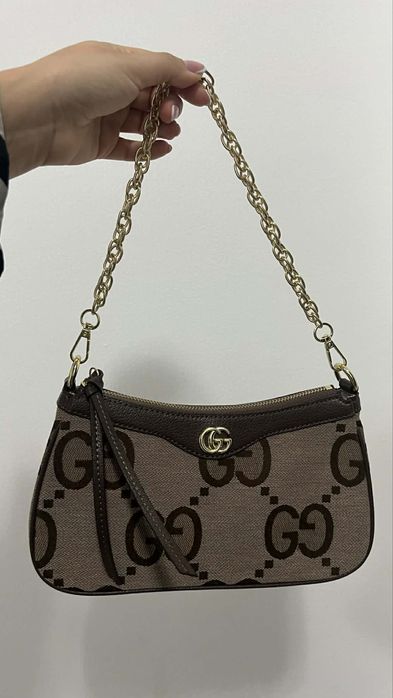 Луксозна дамска чанта Gucci Ophidia Small Shoulder Bag