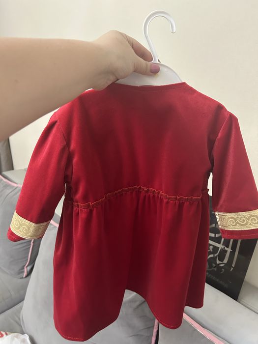 Детское Платье и шапан