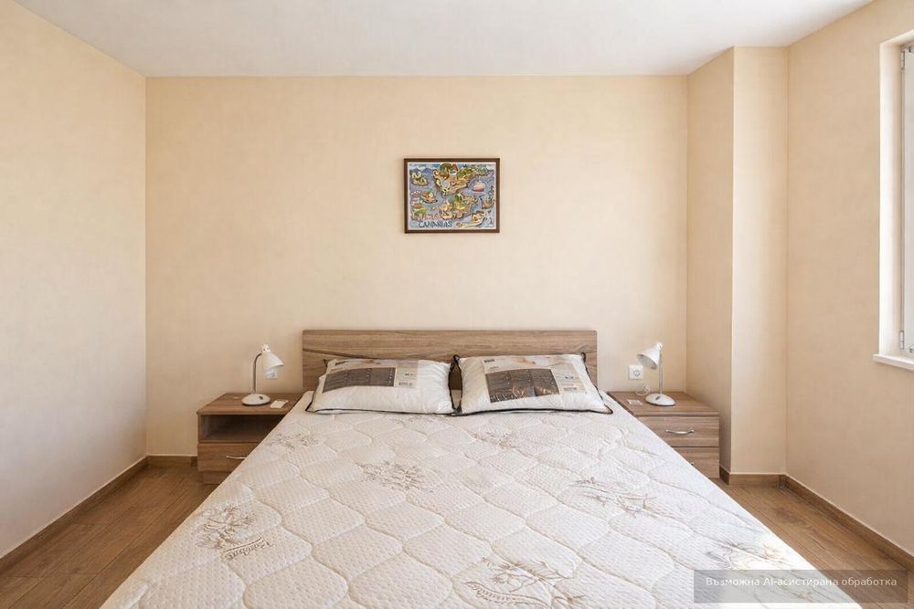 Двустаен апартамент под наем в Център