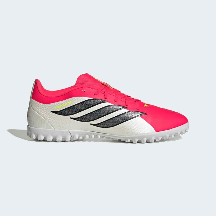 Ghete Fotbal Predator Club Turf Roșu - produs resigilat Decathlon
