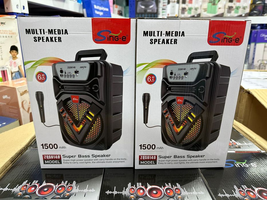 Блютуз колонка караоке буфер