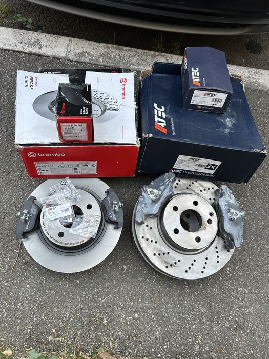 Set Frane | Discuri+Placute | Mercedes C-class w204 E-class w212 2009-2013 NOU