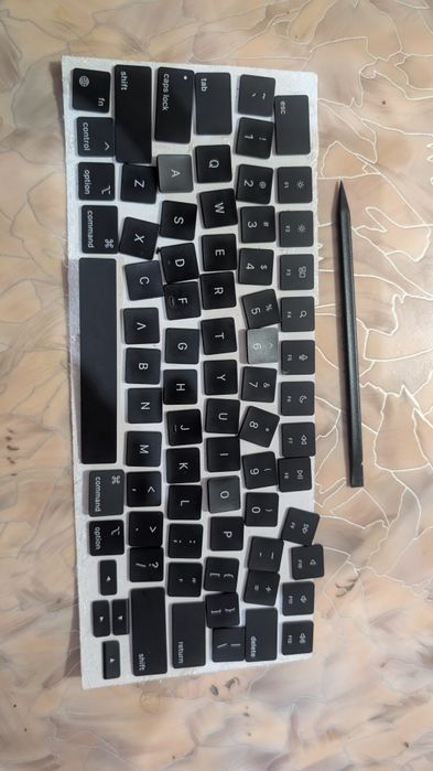 Клавиши на английском для макбука