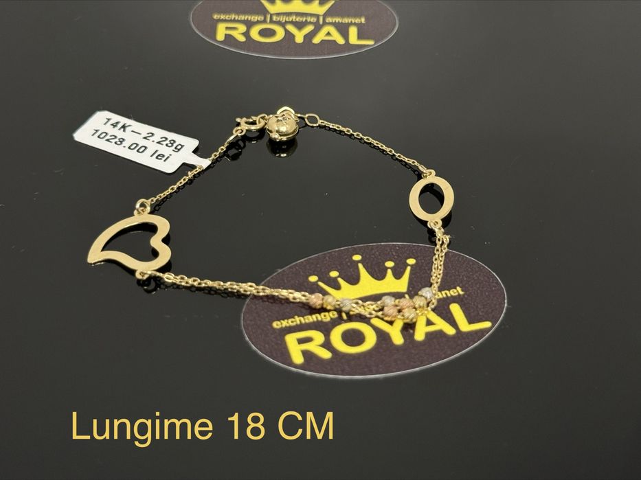 Bijuteria ROYAL : Bratara AUR 14K  2.23 GR