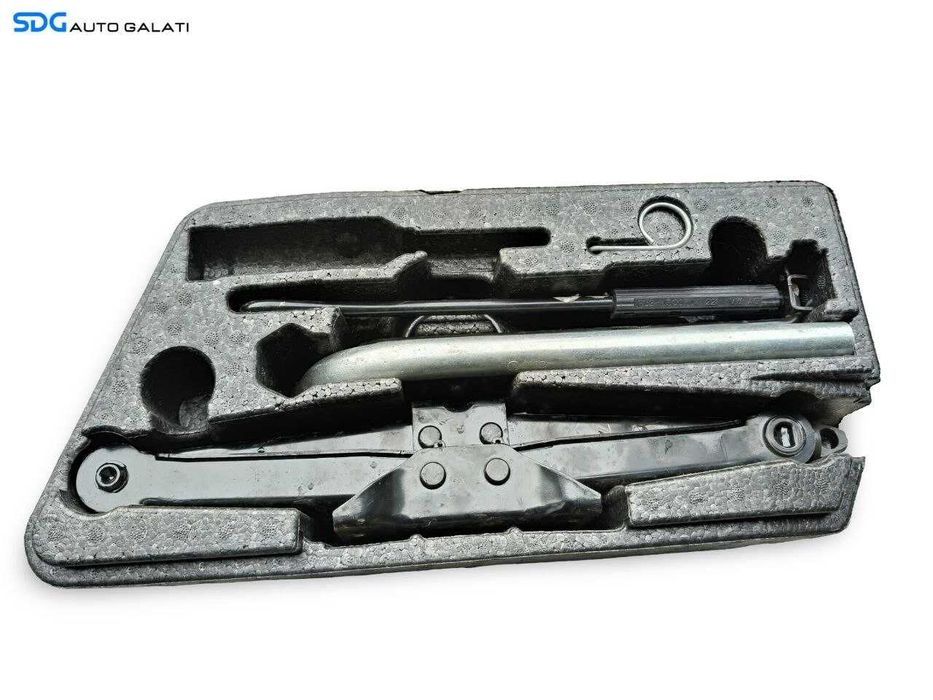 Trusa Set Cric Cheie Roti Spuma Organizator Roata de Rezerva Volkswagen Golf 7 2013 - 2020 Cod 5C0012115S [LS0769]