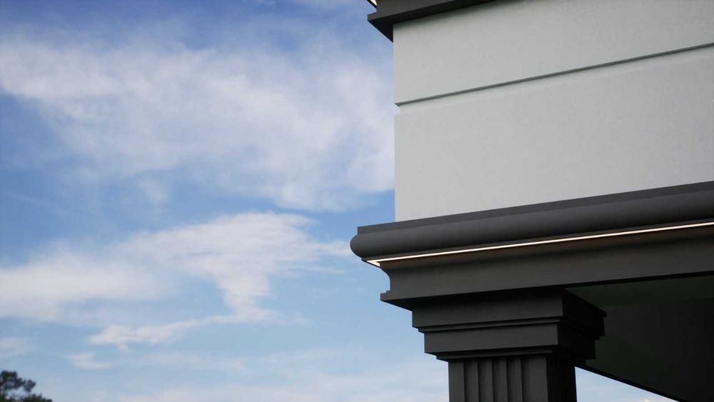 Brauri decorative pentru fatada | Profile decorative