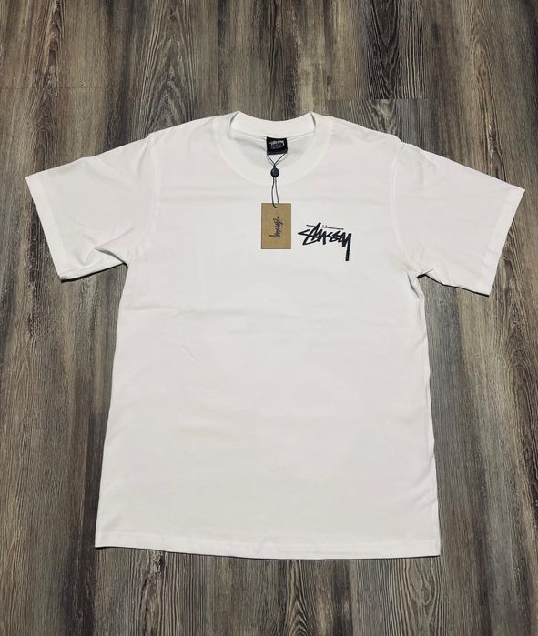 Tricou supreme palm angels si stussy