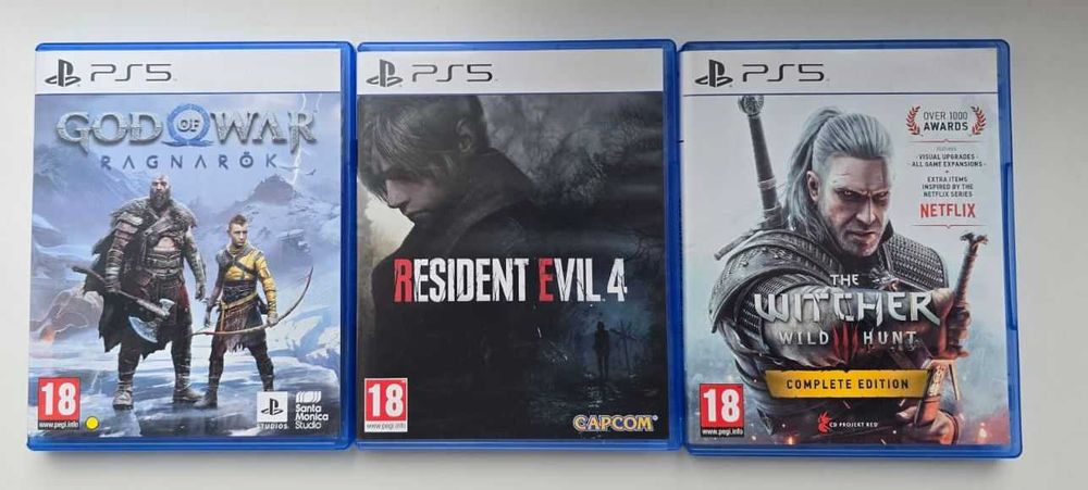 Игры от Playstation 5 PS5 Witcher 3 Ведьмак 3