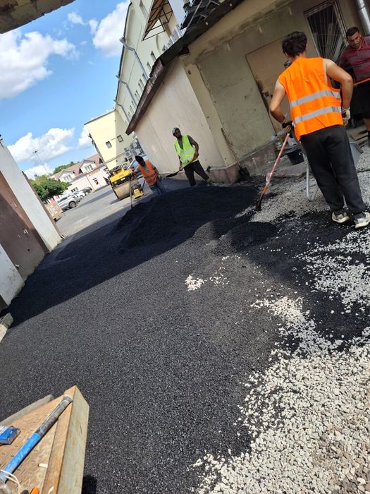 Укладка асфальта Асфальтирование