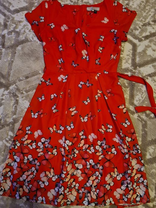 Rochita vara  print fluturi