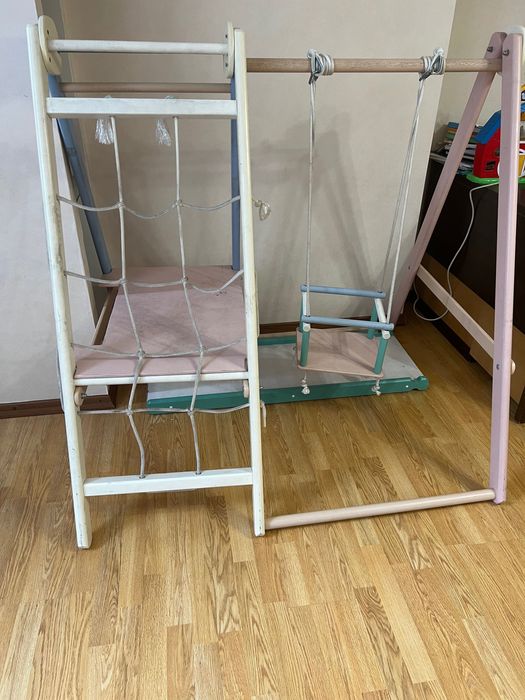 Детский деревянный спорткомплекс