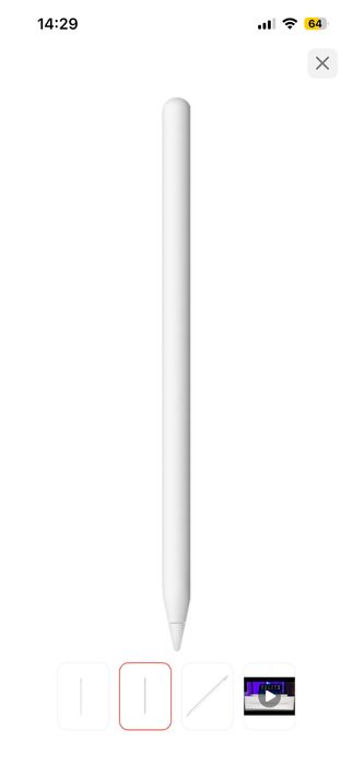 Стилус Apple Pencil 2nd Generation