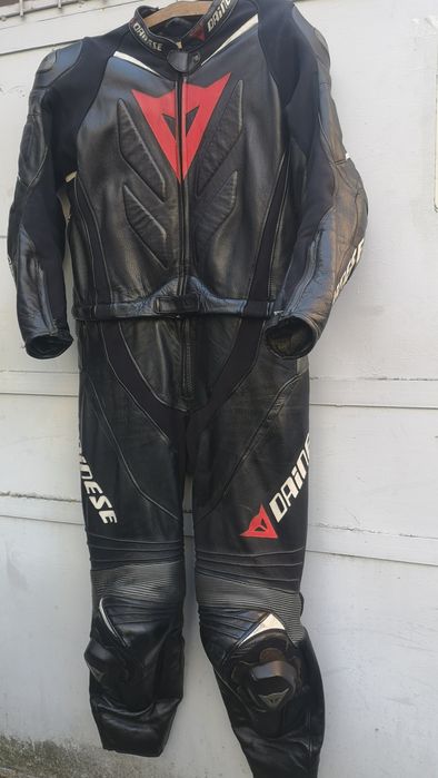 Costum moto piele premium Dainese Laguna