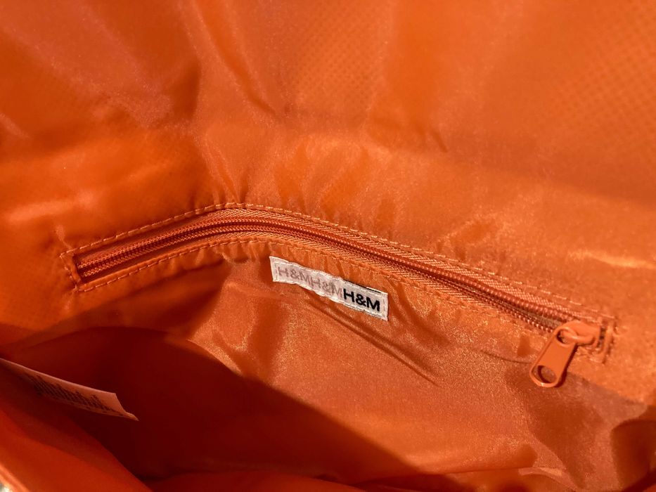 Дамска ретро чанта H&M оранжева / Чанта лъч H&M/ оранжева чантичка