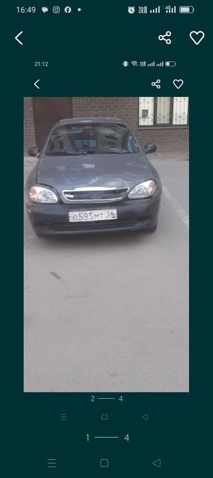 Ланос автокөлігі сатылады