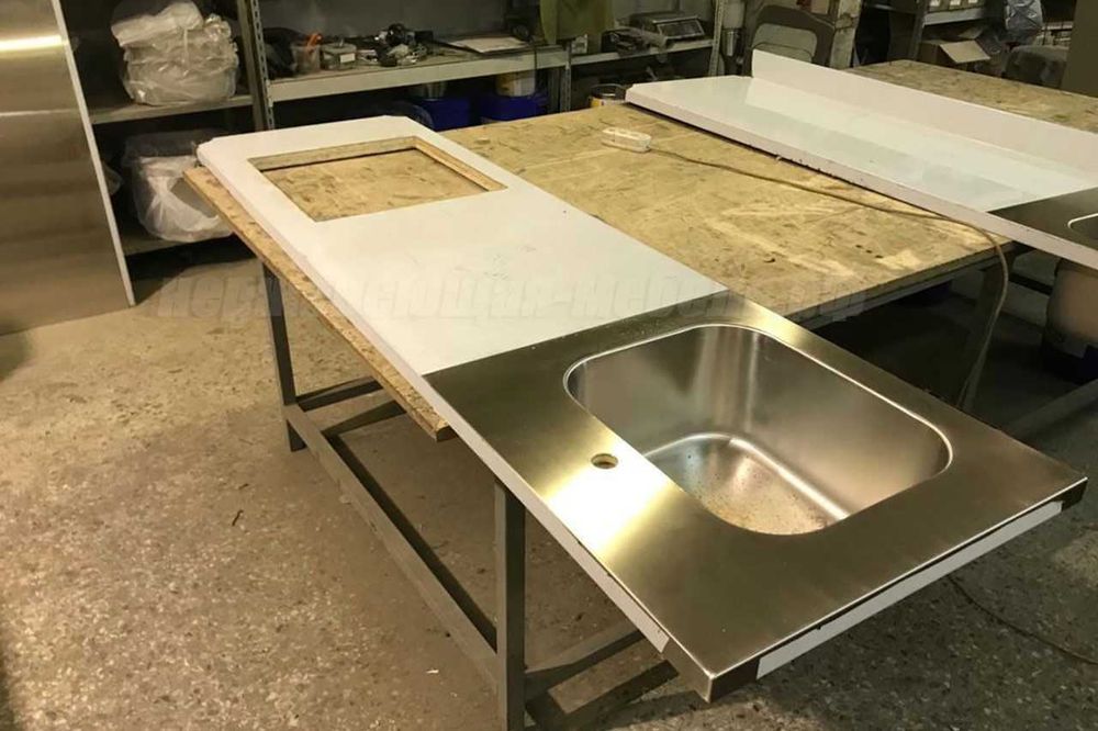 Панели, столешницы, декоративная панель, листы из нержавеющей стали