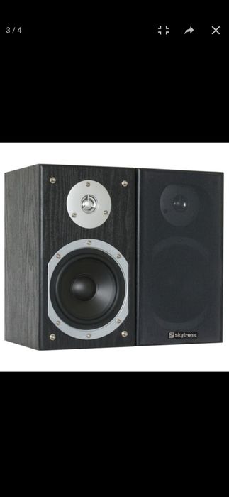 Set boxe hi-fi stereo 5 inch Fenton SHFB55B, negre, 70W RMS, hi-fi