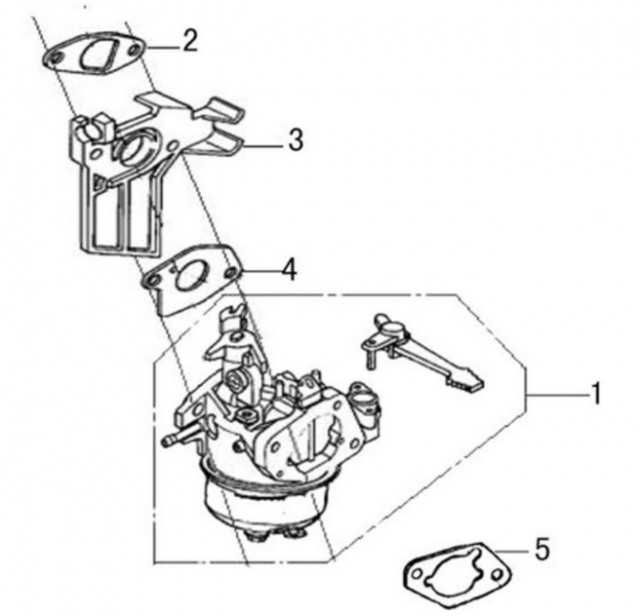 Carburator Honda GX 140 - GX 160 cu robinet de benzina