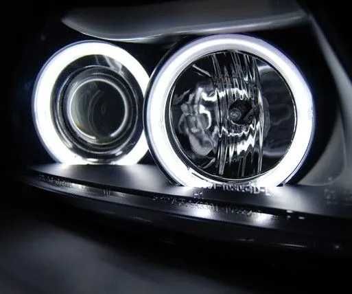 Кристални тунинг фарове CCFL Angel за BMW E90 / E91 (05–08), бмв е90