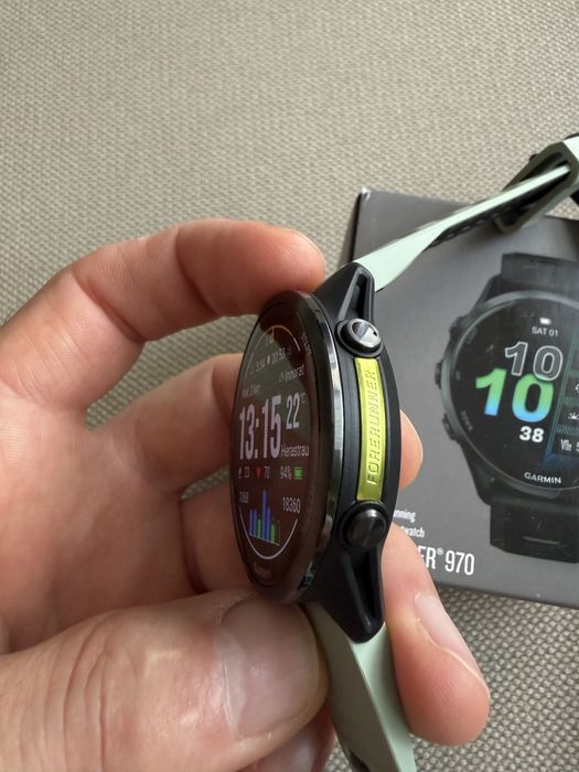 Garmin Forerunner 970 AMOLED 47mm NOU cu Garanție + inca o curea NOUĂ