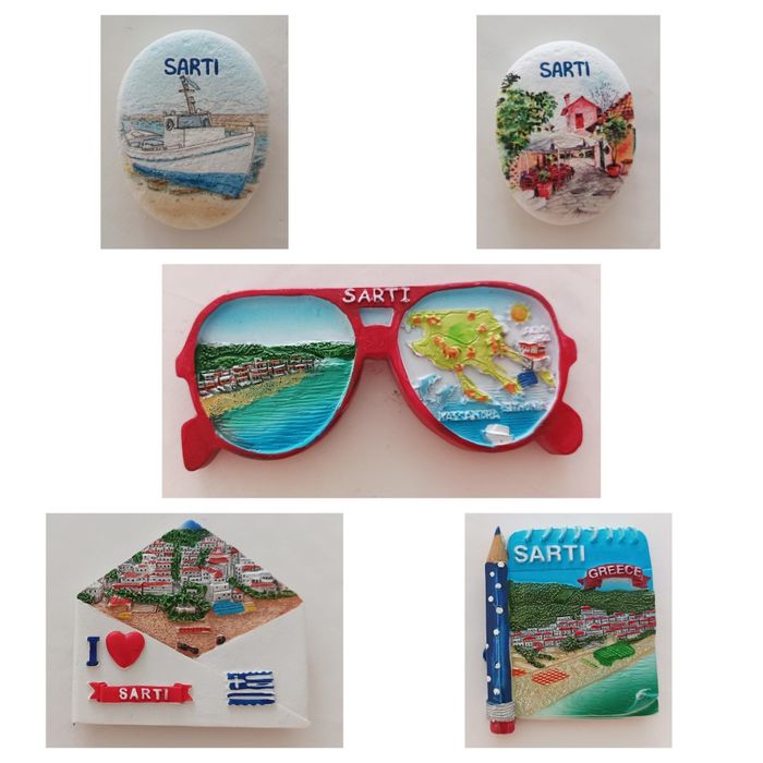 Magneti frigider Sarti Sithonia Chalkidiki Grecia