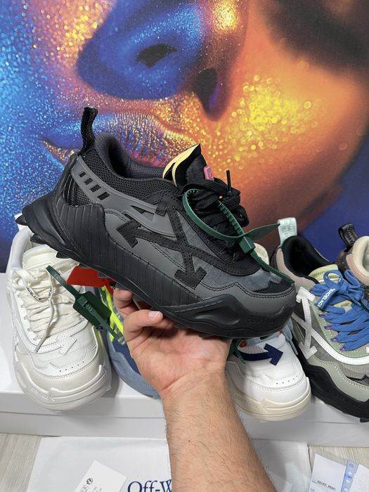 Adidasi Off White ODSY piele naturala Full Box colectie noua