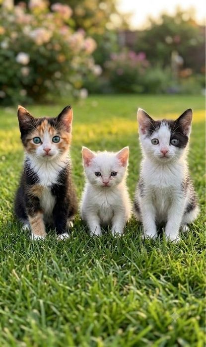 Из 8 котят уже осталось 3!