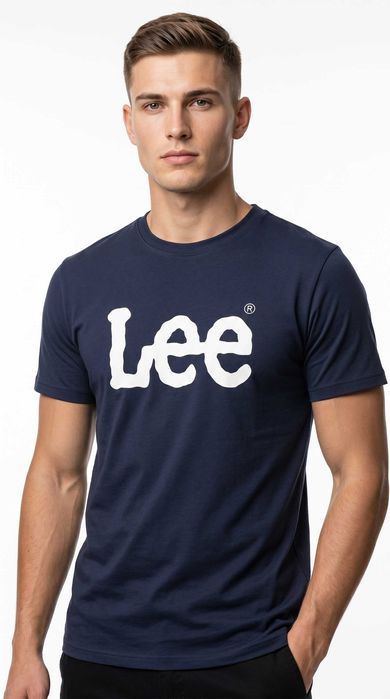 Мъжка тениска, LEE, Navy Blue