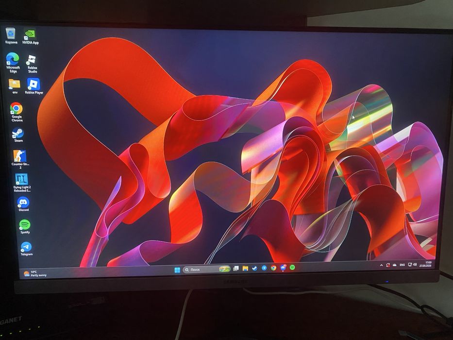 Монитор Samsung 24" IPS 75Hz (S24R350FHI)