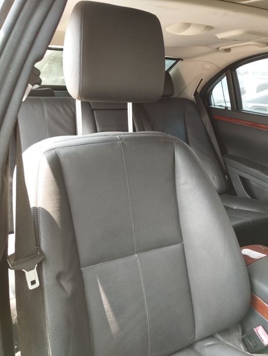 Черен кожен салон за Mercedes S - w221