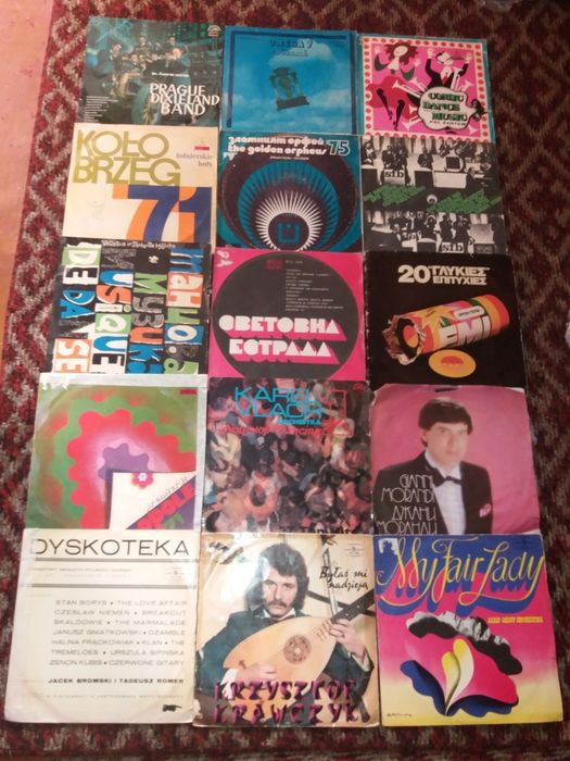 Винил зарубежных фирм Смотрите 8 фото польностью открыв