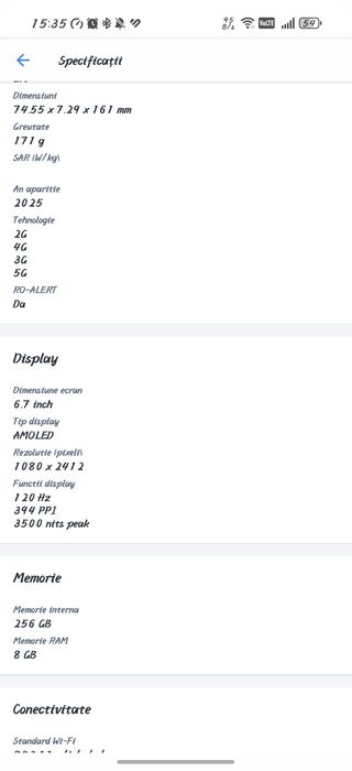 Telefon mobil HONOR 400 LITE