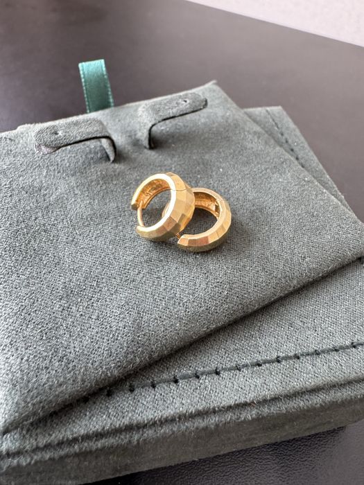 Серьги конго 585 золото