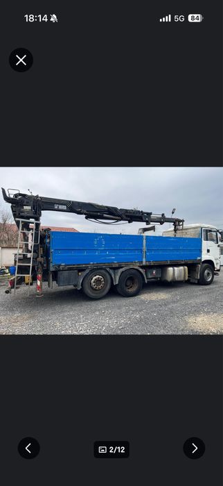 Камион с кран,транспортни услуги