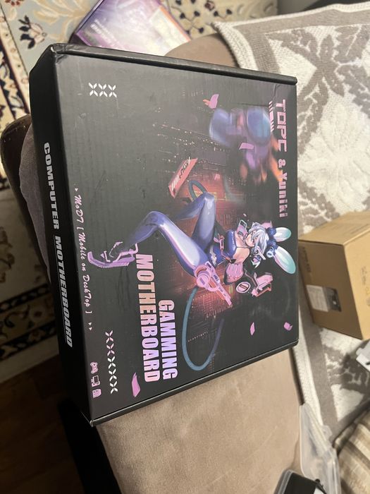 Материнская плата с процессором