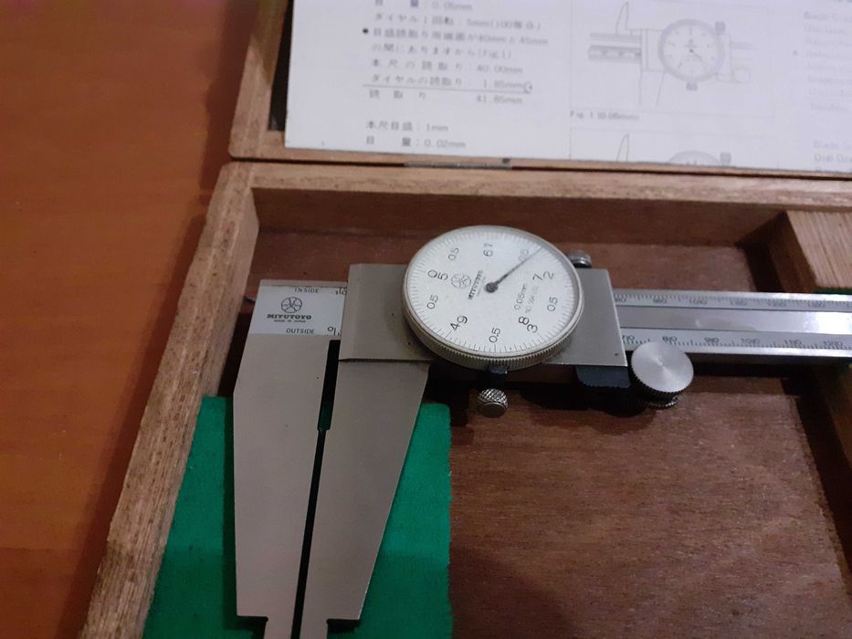 Mitutoyo шублер и микрометър