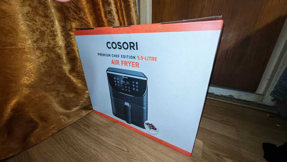 Friteuza Cosori Premium Chef Edition 1700W Negru 5.5L Air Fryer, NOU, SIGILAT