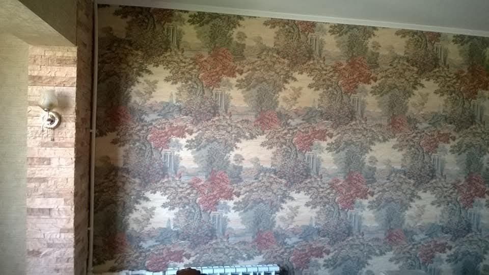 Обои. Декоративная штукатурка. Покраска стен. Ламинат.