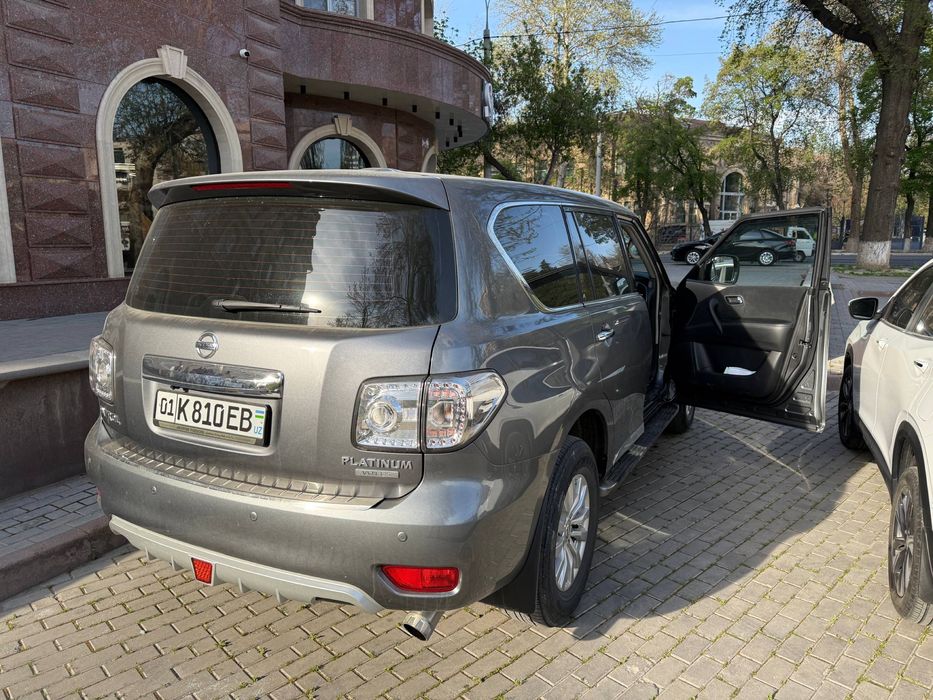 Nissan Patrol 2018, 33тыс пробег,свежая японка,редко ездили,подзем пар