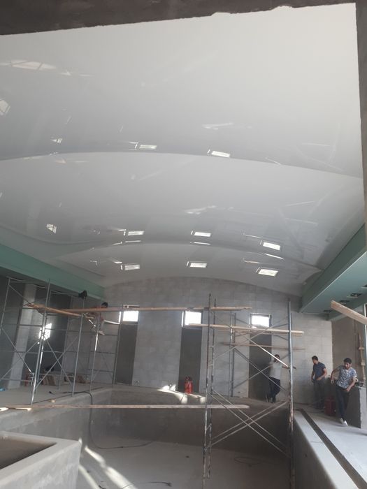 Натяжные потолки | Установка!