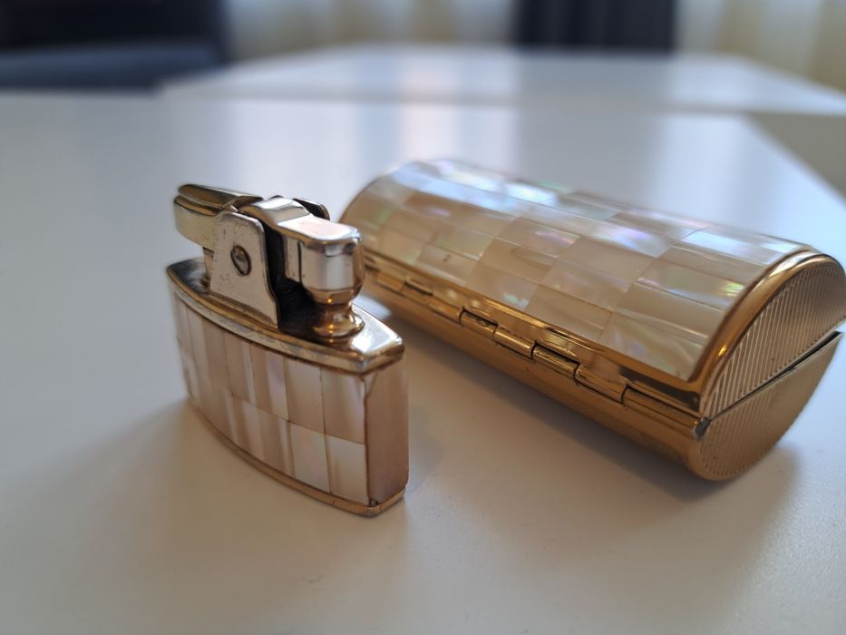 Бижу Ronson седеф!