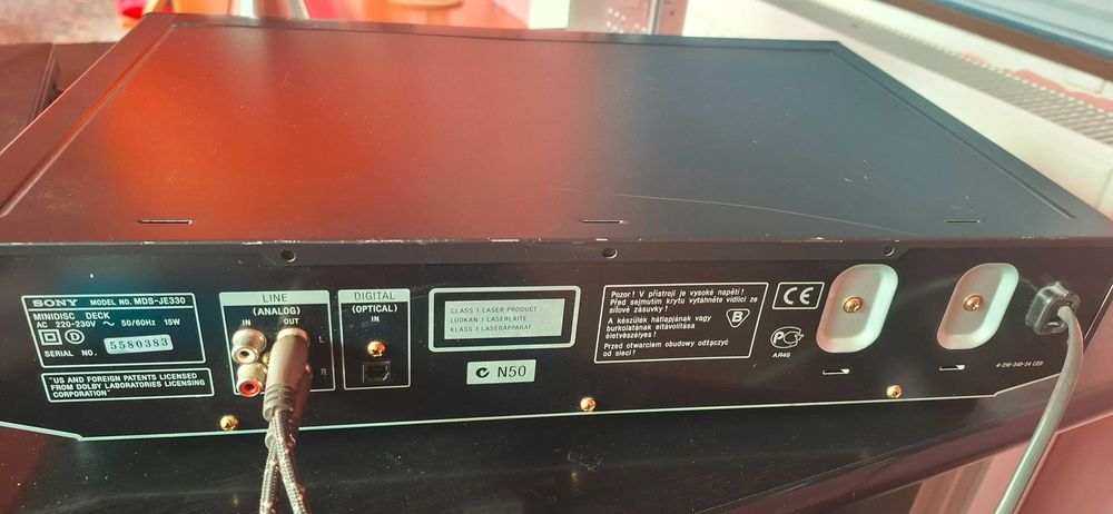 Minidisc deck SONY JE330