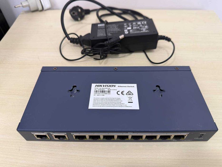Hikvision DS-3E0310P-E/M PoeSwitch