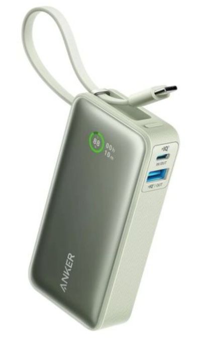 Без конкуренция! Чисто нови външна батерия 30W Anker NANO powerbank + 20W зарядно Baseus, само в комплект