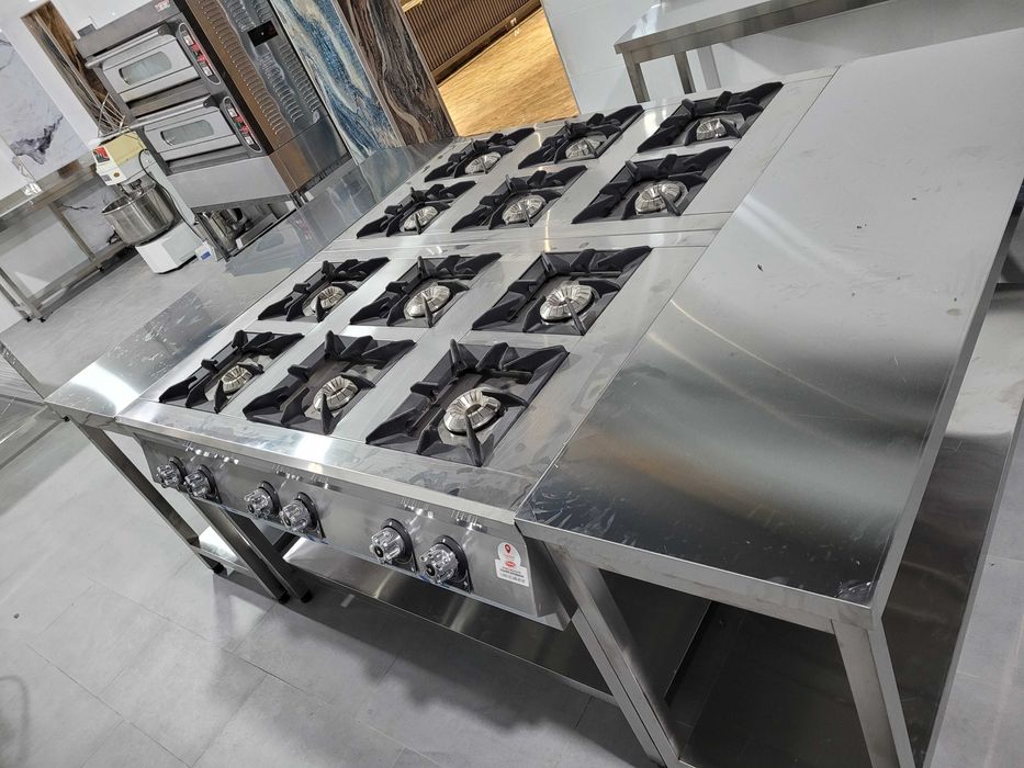Газовая плита для ресторана