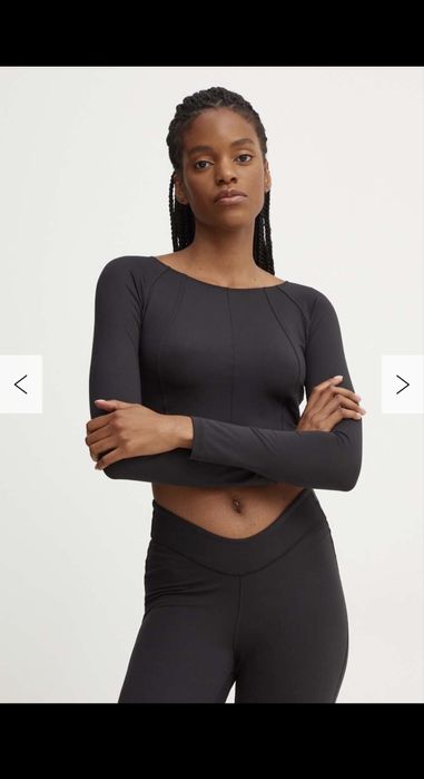 Блуза с дълги ръкави за йога adidas Performance Yoga